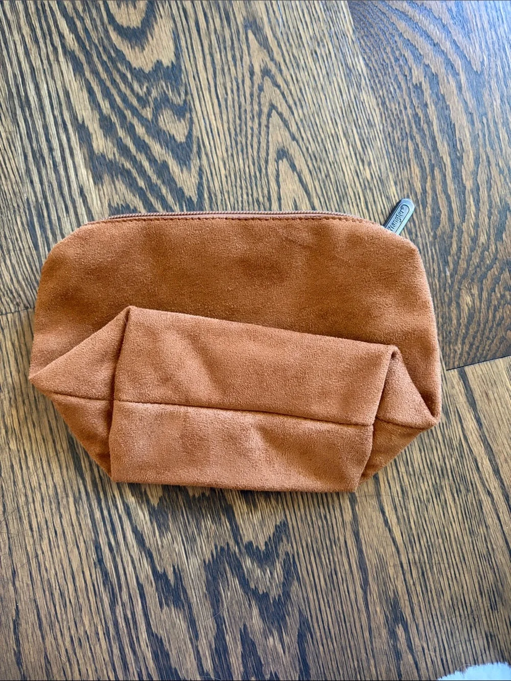 Wrangler Brown Suede Pouch